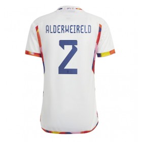 Belgien Toby Alderweireld #2 Borta Kläder VM 2022 Kortärmad